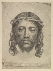 Rostro de Cristo en el velo de Santa Verónica de Dudesert