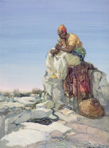 Encantador de serpientes, 1900 de Dudley Hardy