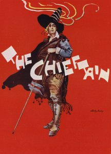 El jefe, diseño para un cartel de teatro producido para la compañía de teatro D