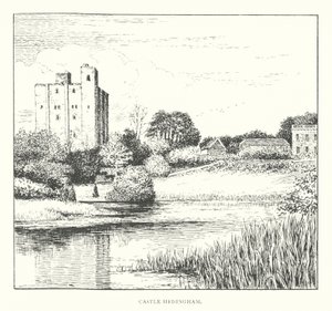 Castle Hedingham (litografía)