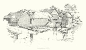 Molino de Leatherhead (litografía)