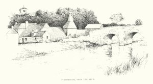 Pulborough, desde el Arun (litografía)