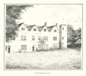 Rochford Hall (litografía) de Duncan Moul