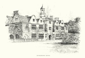 Rothamsted House (litografía) de Duncan Moul