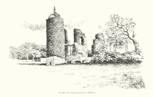 Ruinas de Brambletye House (litografía)
