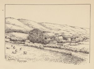 Sussex: Poynings (litho)