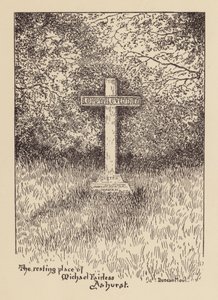 Sussex: El lugar de descanso de Michael Fairless Ashurst (litografía) de Duncan Moul