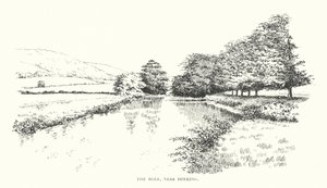 The Mole, cerca de Dorking (litografía) de Duncan Moul