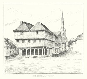 The Moot Hall, Thaxted (litografía)