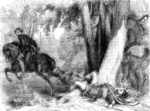 La muerte de Guillermo Rufus, 1100