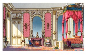 Una habitación para dormir, 1885 de Durin