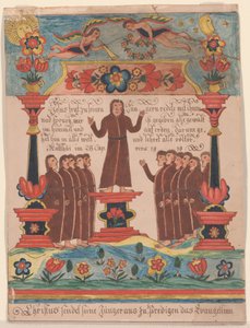 Jesús fue a sus discípulos, c.1810-20 de Durs Sr. and Rudy, Durs Jr. Rudy