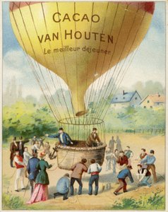 Globo a punto de ascender de Dutch School