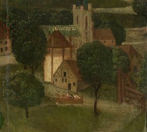 La cuna de Beatrix de Rijke del Día de la Inundación de Santa Isabel de Dutch School