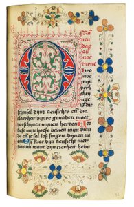 Libro de Horas y Libro de Oraciones en holandés, Bajo Rin, Emmerich, Cleves, c.1480 de Dutch School