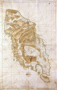 Carta de la Isla de Timor, c.1760 de Dutch School