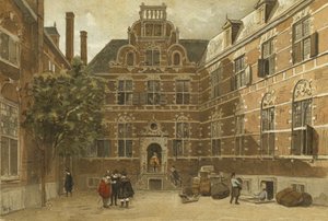 Patio de la Casa de las Indias Orientales, Ámsterdam de Dutch School