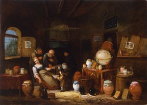 Boticario holandés, c.1775-1800 de Dutch School