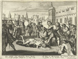 Ejecución del Duque de Monmouth, 15 de julio de 1685 de Dutch School