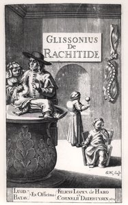 Francis Glisson (1597-1677) publicado en Leiden, 1671 de Dutch School