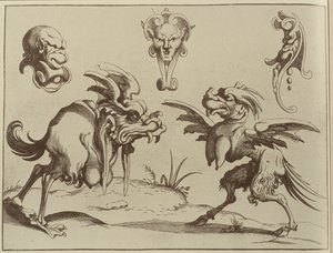 Grotescos, 1637 de Dutch School