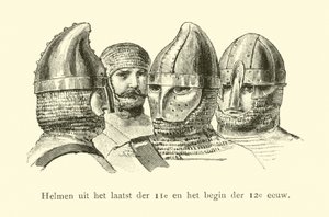Cascos de finales del siglo XI y principios del siglo XII de Dutch School