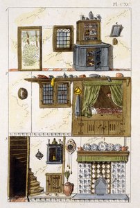 Ilustración de la Revista de Gemas de Jardín por G Van Laar, 1802