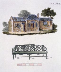 Ilustración de la Revista de Gemas de Jardín por G Van Laar, 1802 de Dutch School