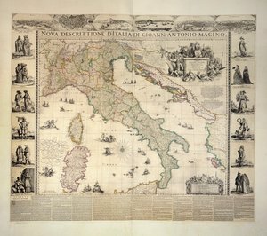Italia, Klencke Atlas de Dutch School