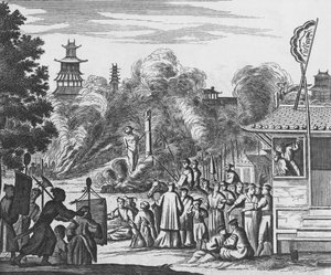 Persecución de cristianos en Japón de Dutch School