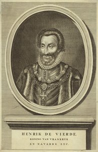 Retrato del Rey Enrique IV de Francia de Dutch School
