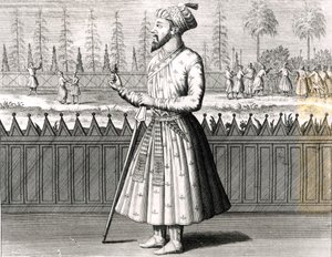 Retrato de Sjah Dijhaan de Dutch School