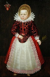 Retrato de un niño de Dutch School