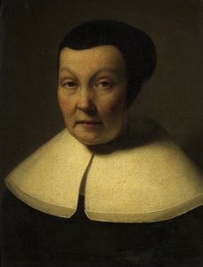 Retrato de una Dama Anciana de Dutch School