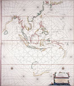 Carta marina al este de India