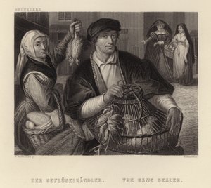 El comerciante de caza de Dutch School