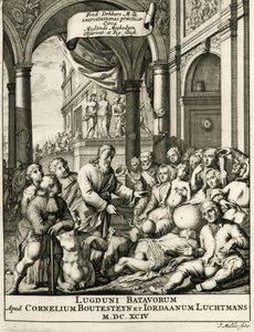 Portada de Exercitationes Practicae circa Medendi Methodum por Frederik Dekkers, 1694