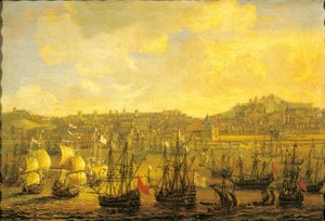 Vista de la ciudad de Lisboa de Dutch School