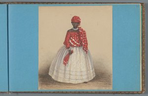 Mujer en Surinam, 1860