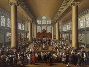 La sinagoga portuguesa, Ámsterdam de Dutch School Dutch School