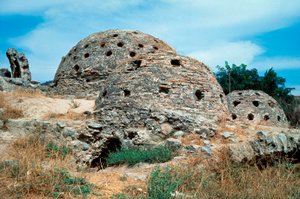 Cúpulas de baños (hammams) del siglo XIV