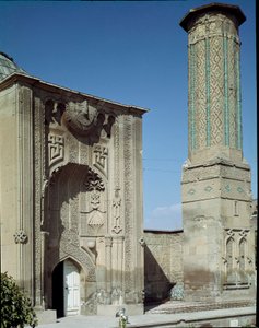 Vista de la escuela islámica (1258)