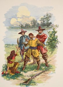Fue agarrado por la parte trasera del cuello, ilustración de 