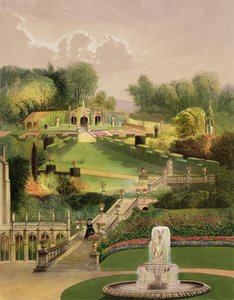 El jardín en la ladera, Castle Combe, de 
