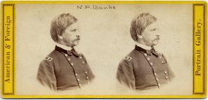 Nathaniel Prentice Banks (1816-94), Político Americano y General del Ejército de la Unión
