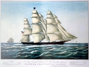 Barco clipper Flying Cloud, 1851-1907