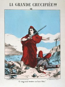 Alegoría de la Francia republicana de E. Courtaux