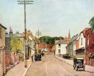 Un pueblo de Essex: Ongar High Street, 1943 de E. Eason