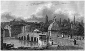 Bradford on Avon, Wiltshire, siglo XIX de E Francis