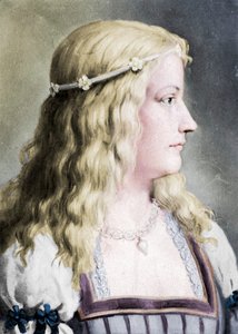 Lucrezia Borgia 1480-1519, c. siglo XVIII de E Hader